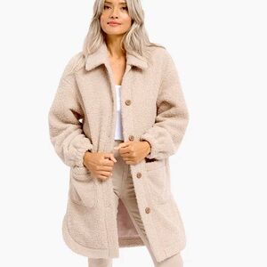 Splendid Boucle Teddy Jacket size S BNWOT